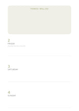 Load image into Gallery viewer, WellBeing Calm 2026 Diary