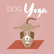 Load image into Gallery viewer, Dog Yoga Calendar 2025 Cover