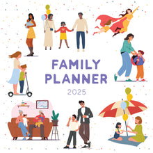 Load image into Gallery viewer, Family Planner Calendar 2025 Cover