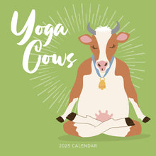 Load image into Gallery viewer, Yoga Cows Calendar 2025 Cover