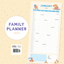 Load image into Gallery viewer, My Family Planner 2026 Calendar