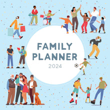 Load image into Gallery viewer, 2024 Family Planner Calendar