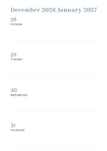 Load image into Gallery viewer, WellBeing Calm 2027 Diary