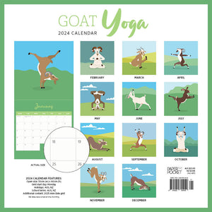 2024 Goat Yoga Calendar