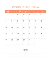 Weekly Planner 2025 Diary