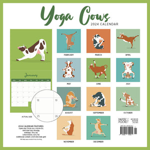 2024 Yoga Cows Calendar